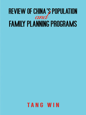 cover image of Review of China's Population and Family Planning Programs